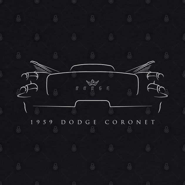 1959 Dodge Coronet - stencil by mal_photography